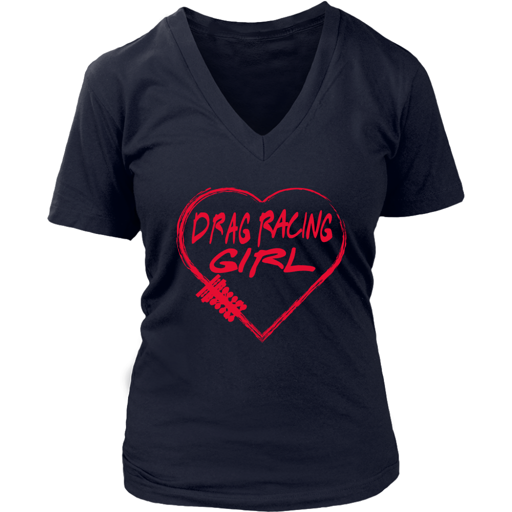 Drag Racing girl T-Shirts