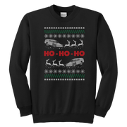 Dirt track racing modified ugly sweater
