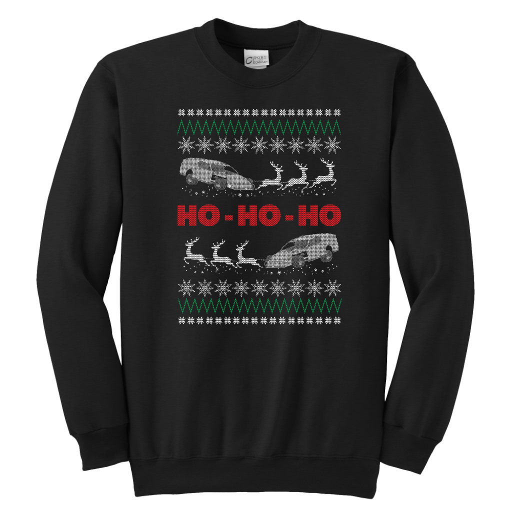 Dirt track racing modified ugly sweater