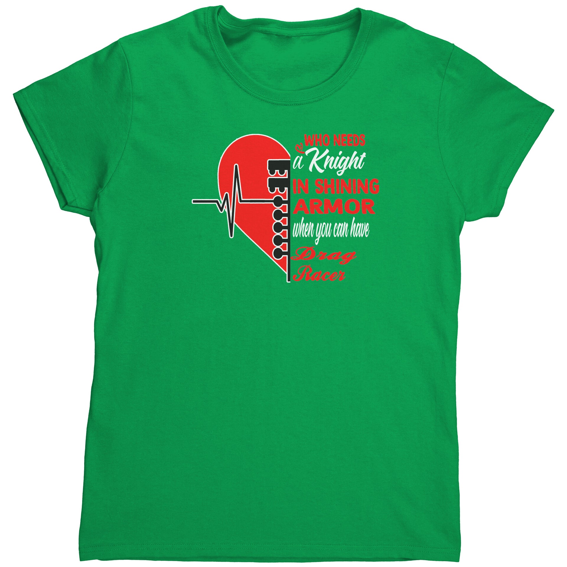 Drag racing women's t-shirts