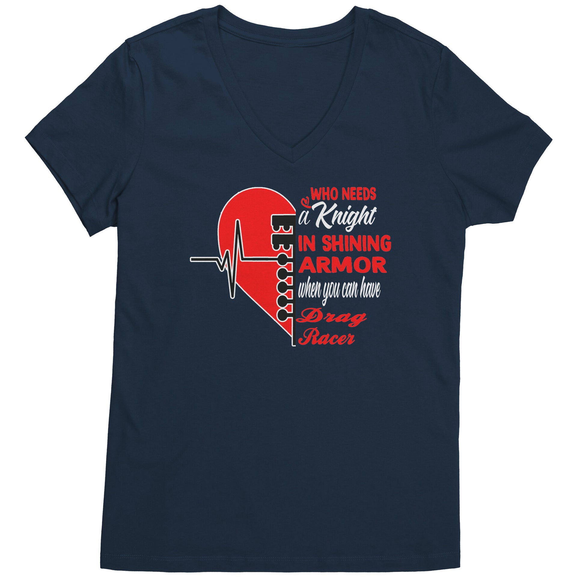 Drag racing women's t-shirts