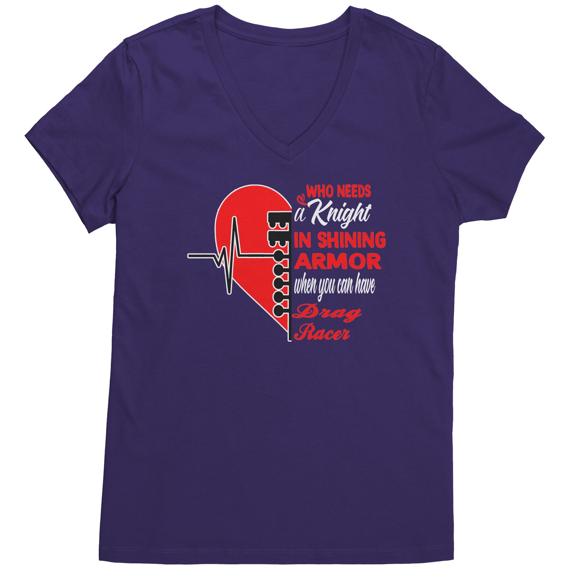 Drag racing women's t-shirts