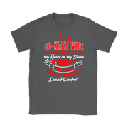 go kart racing wife t-shirts