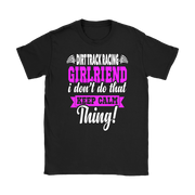 dirt track racing girlfriend t-shirts