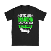 dirt racing grandma t-shirts