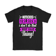 motocross girlfriend t-shirts
