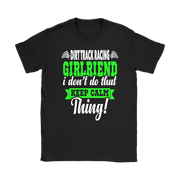 dirt racing girlfriend t-shirts