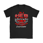 go kart racing wife t-shirts
