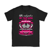 dirt track racing girl t-shirts