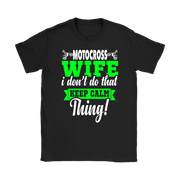 motocross wife t-shirts