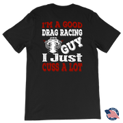 drag racing men's t-shirts