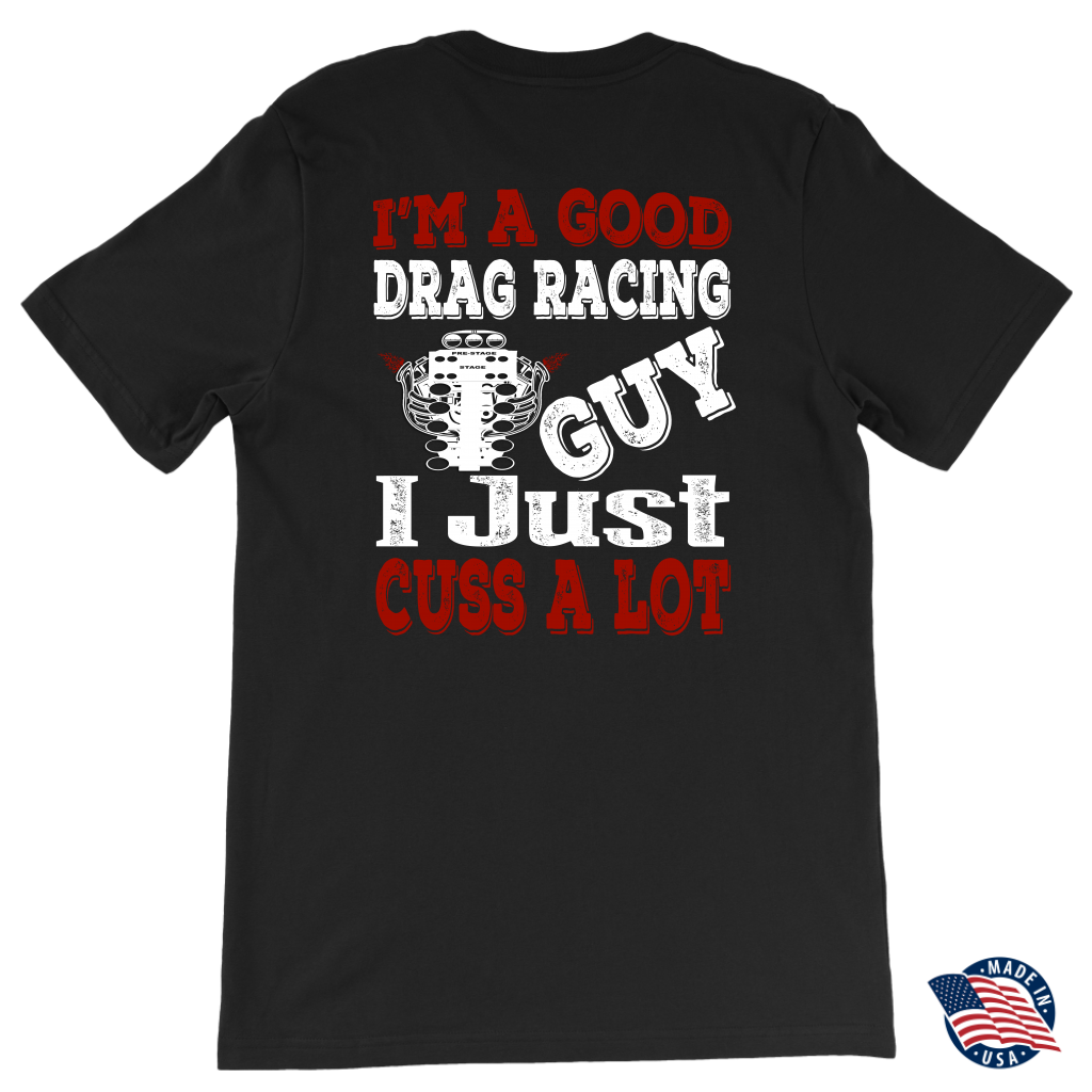 drag racing men's t-shirts