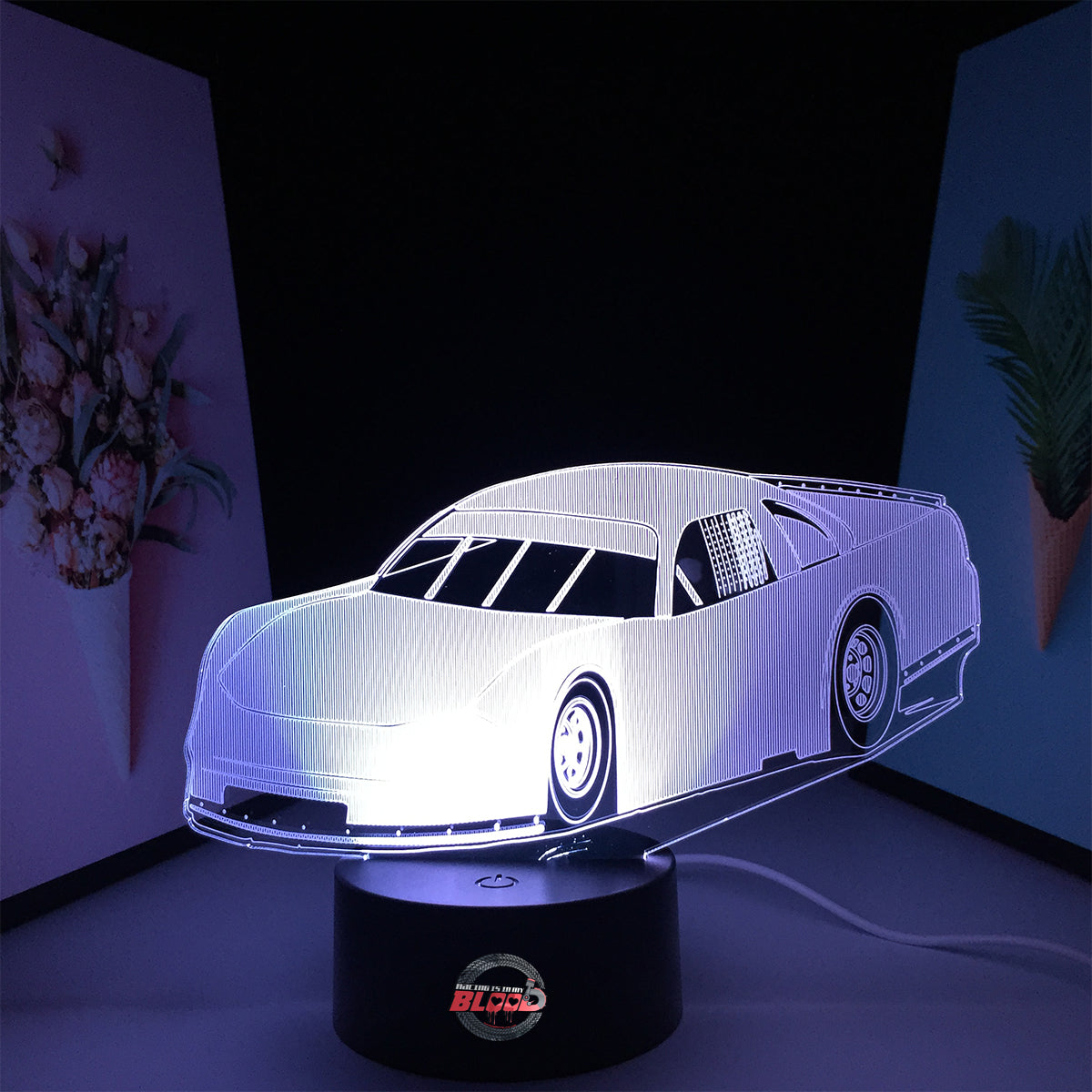 Asphalt Late Model 3D Led Lamp