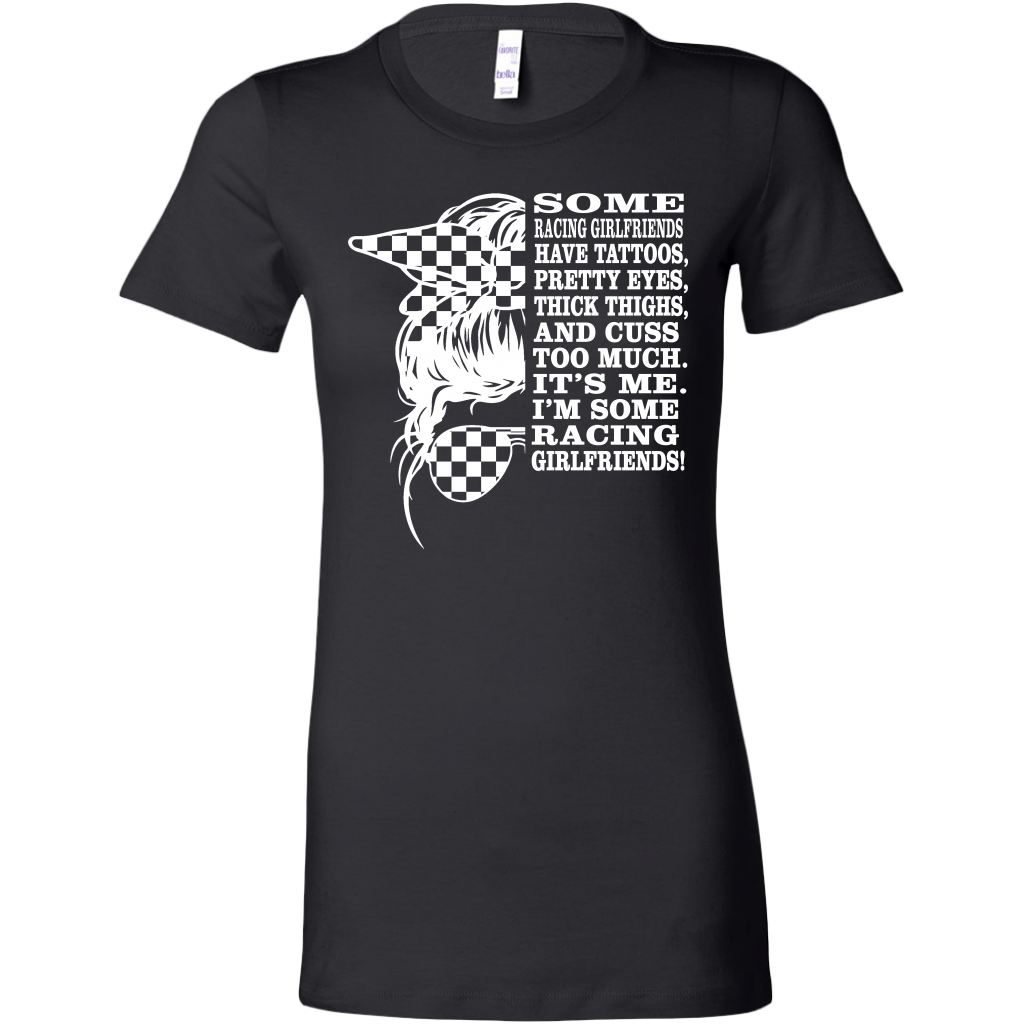 racing girlfriend t-shirts