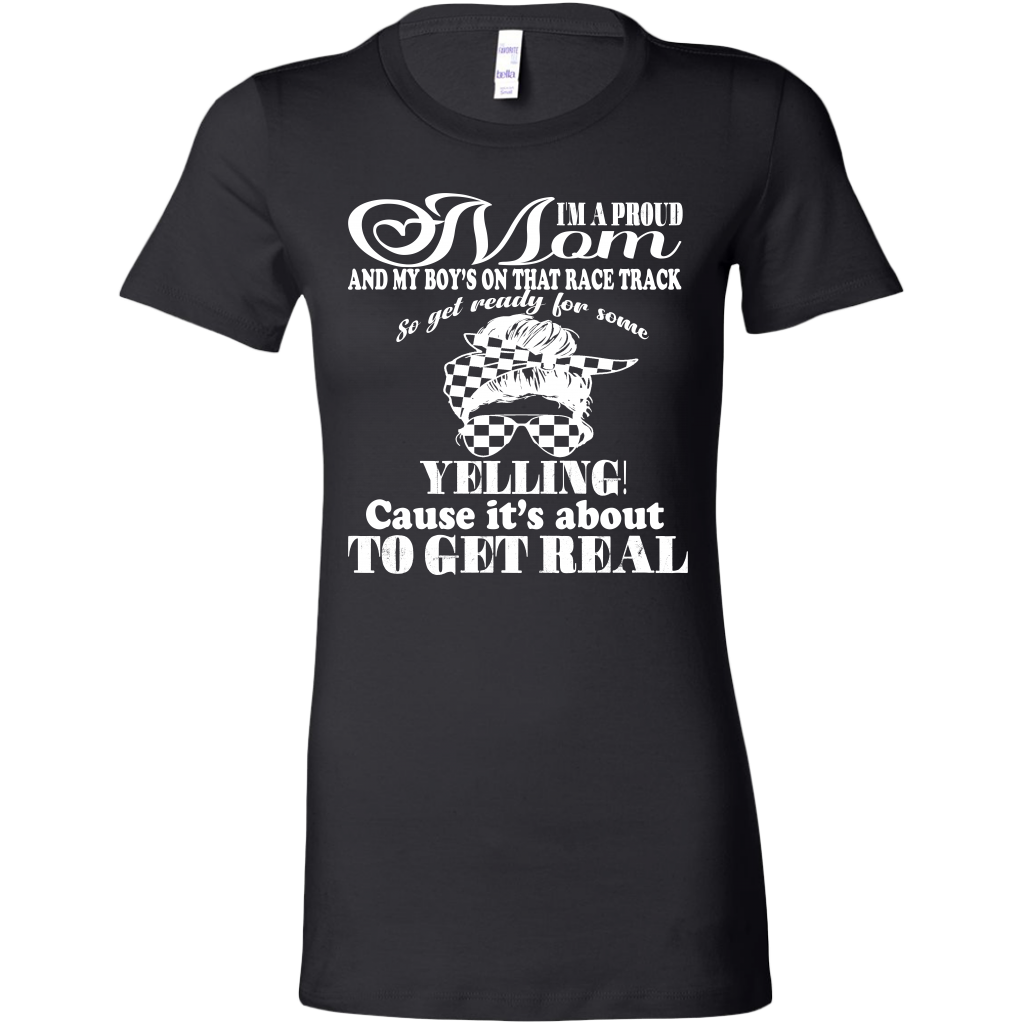 racing mom t-shirts