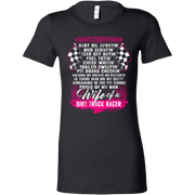 dirt track racing wife t-shirts