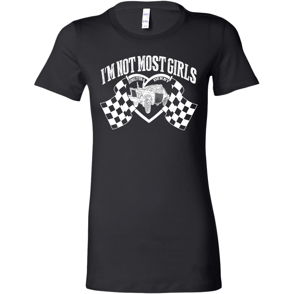 demolition derby girl t-Shirts