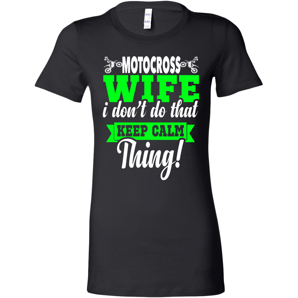 motocross wife t-shirts