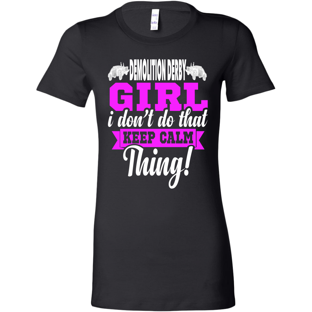 Demolition Derby Girl T-Shirts