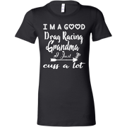 drag racing women's t-shirts