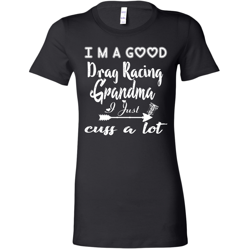 drag racing women's t-shirts