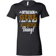dirt track racing girl t-shirts