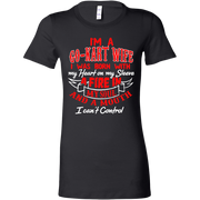 go kart racing wife t-shirts