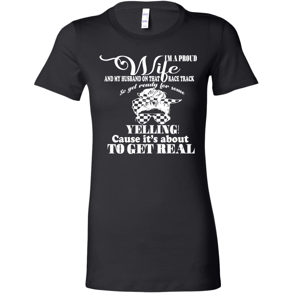 racing wife t-shirts