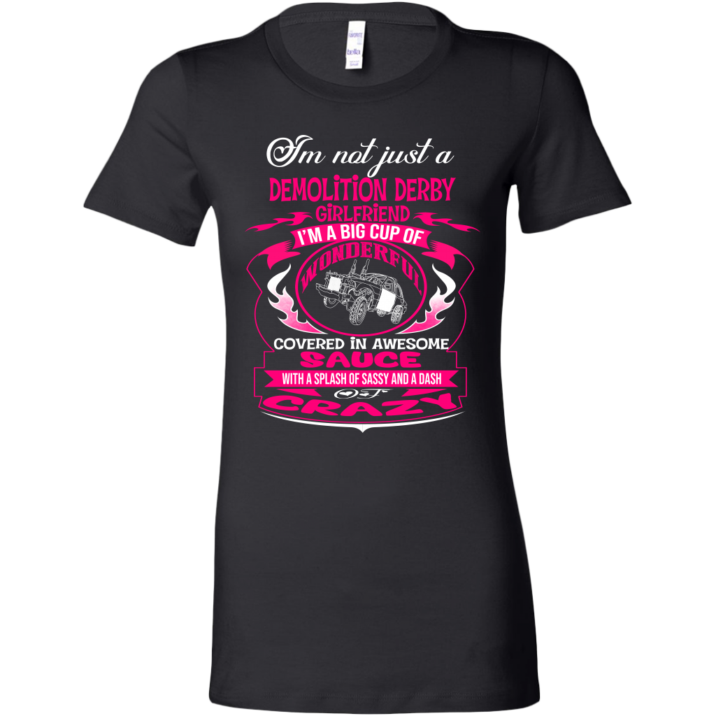 demolition derby girlfriend t-Shirts