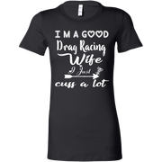 drag racing women's t-shirts