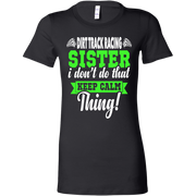 dirt racing sister t-shirts