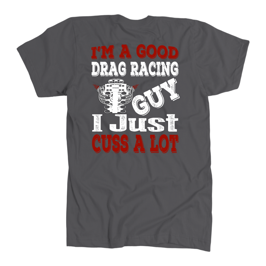 drag racing men's t-shirts