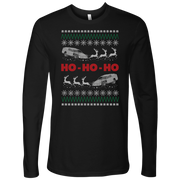 Dirt track racing modified ugly sweater