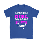 dirt track racing girl t-shirts