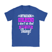 dirt track racing girlfriend t-shirts