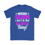 motocross girlfriend t-shirts