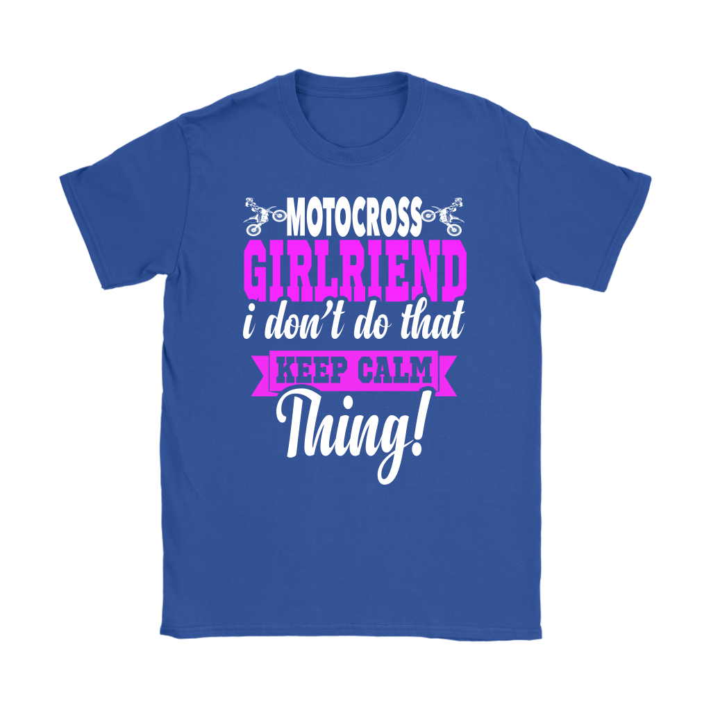 motocross girlfriend t-shirts