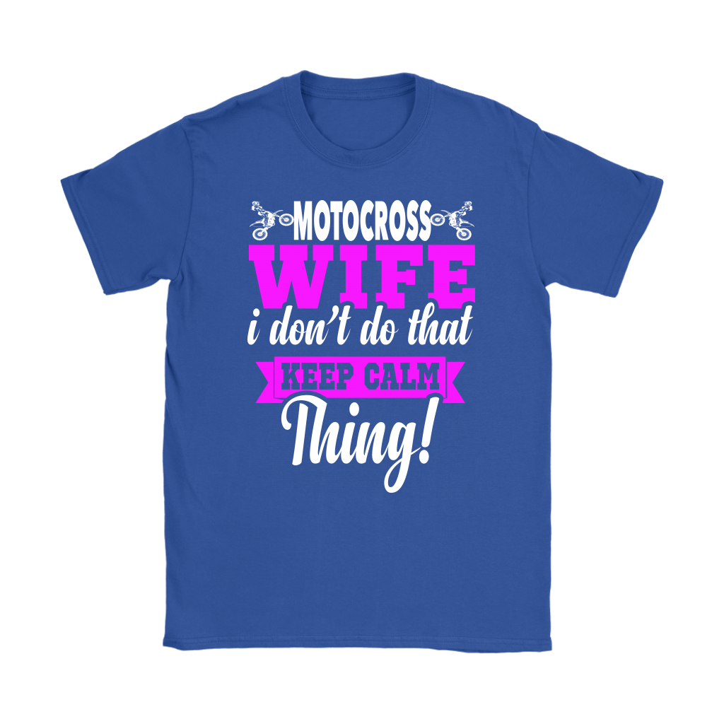 motocross wife t-shirts