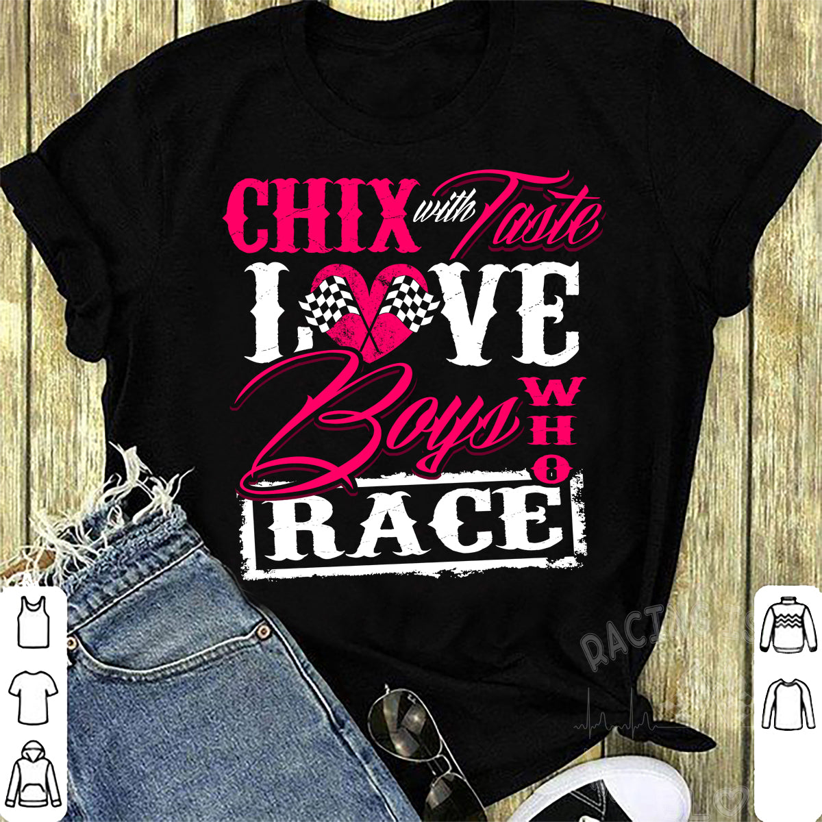 racing t shirt