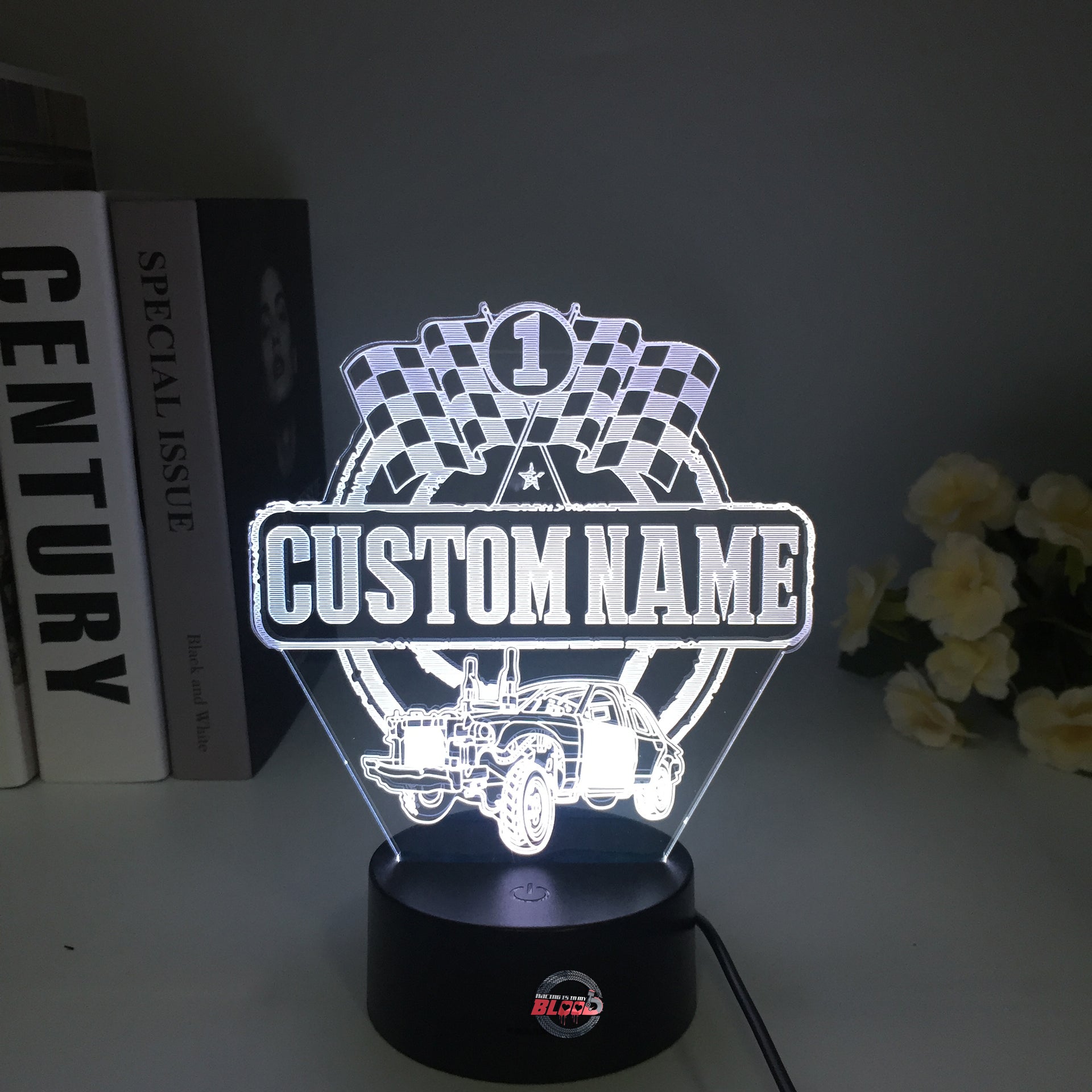 Custom Demolition Derby Car 3D Led Lamp