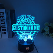 Custom Demolition Derby Car 3D Led Lamp