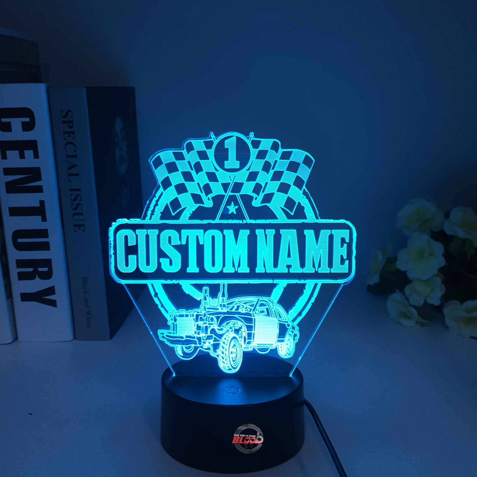 Custom Demolition Derby Car 3D Led Lamp