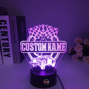 Custom Demolition Derby Car 3D Led Lamp