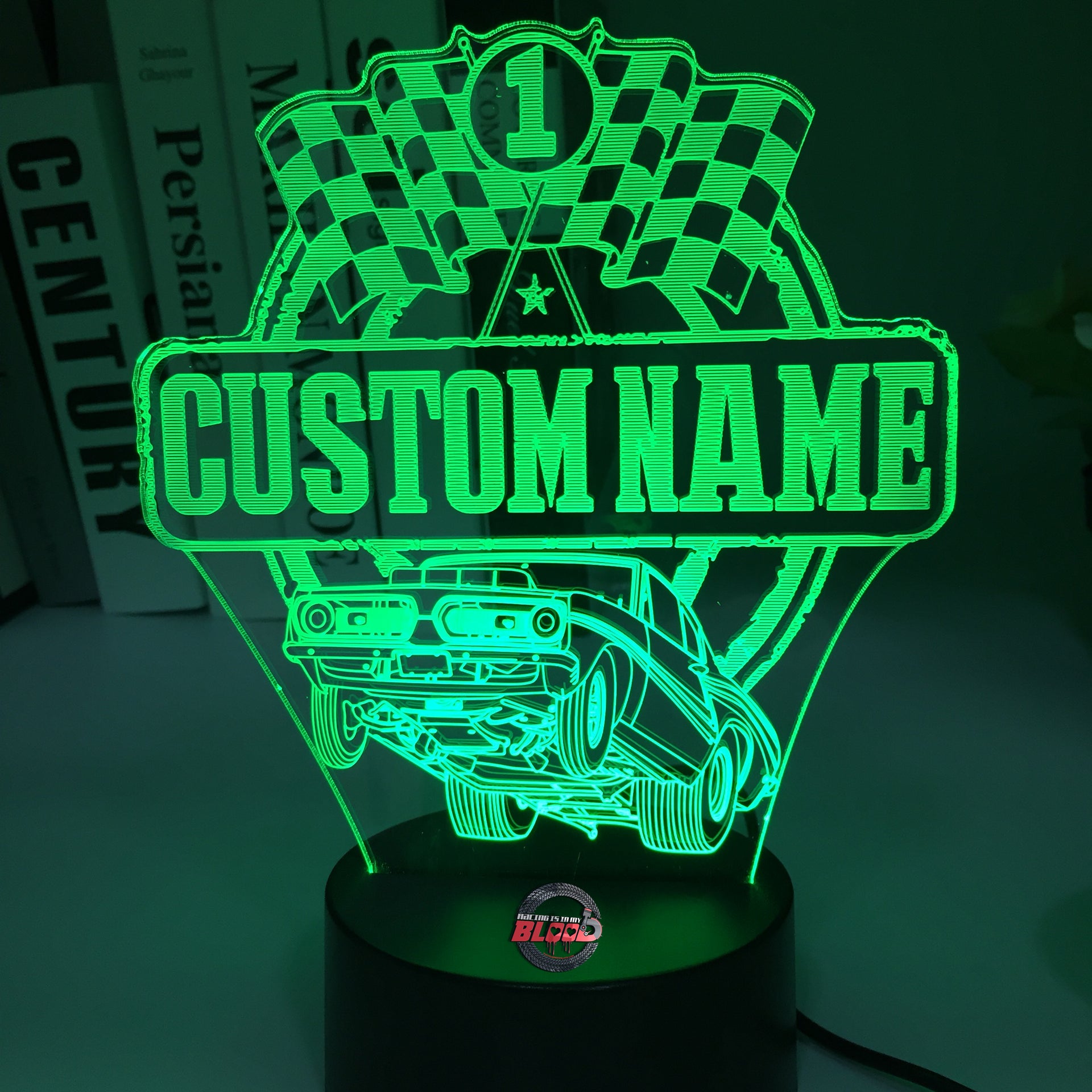 Custom Drag Racing Superstock 3D Led Lamp