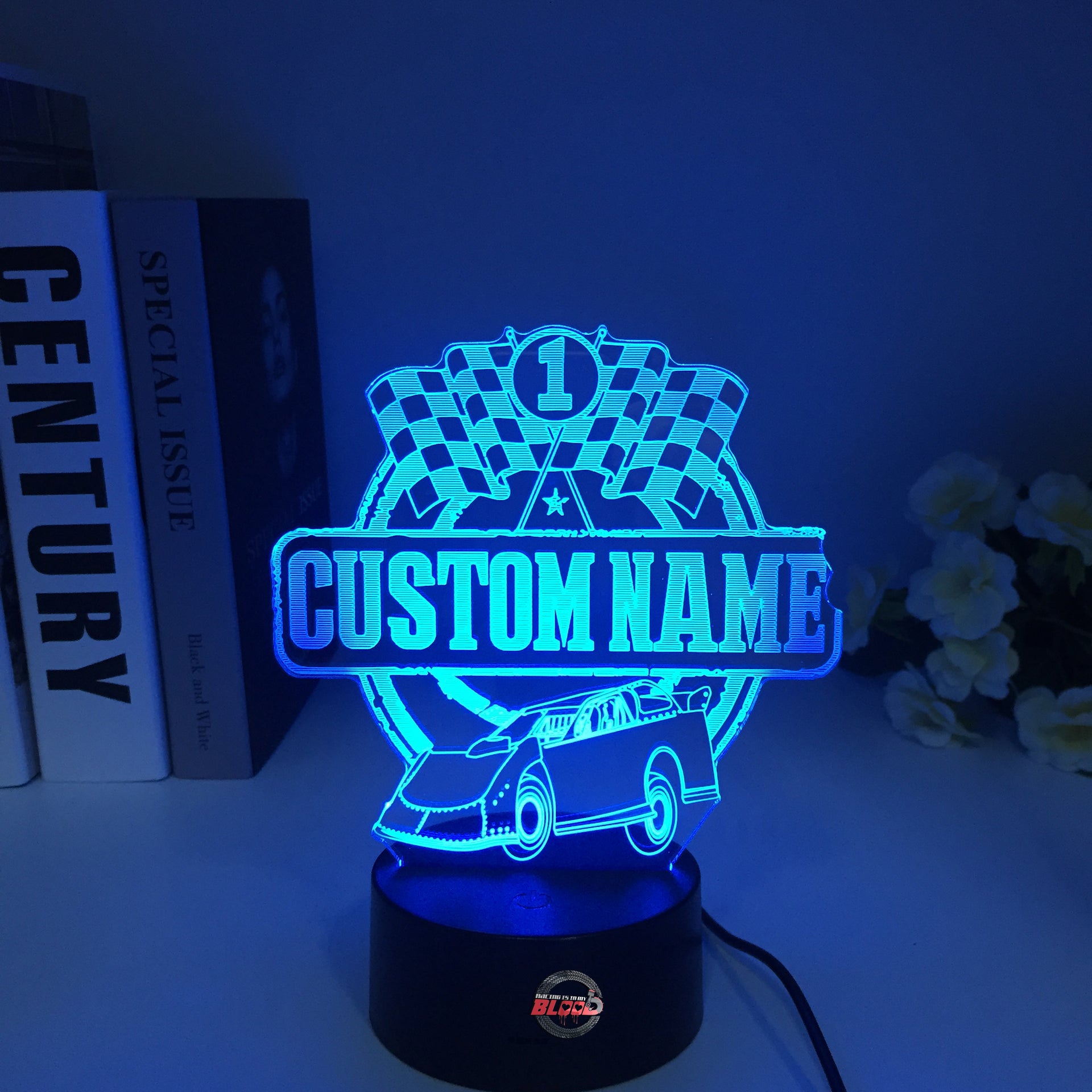 Custom Late Model 3D Led Lamp