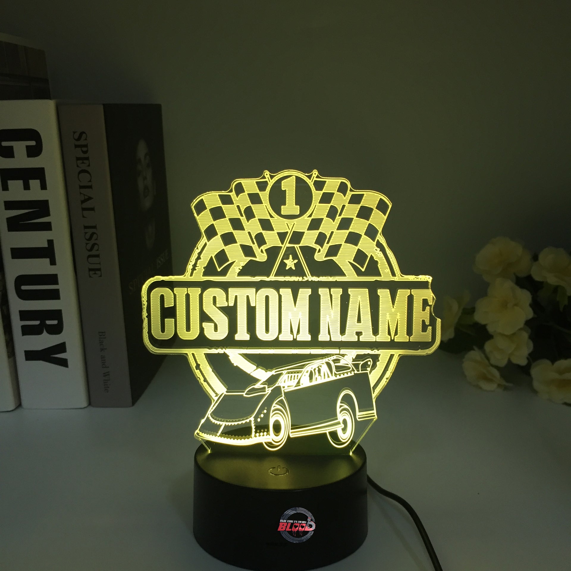 Custom Late Model 3D Led Lamp