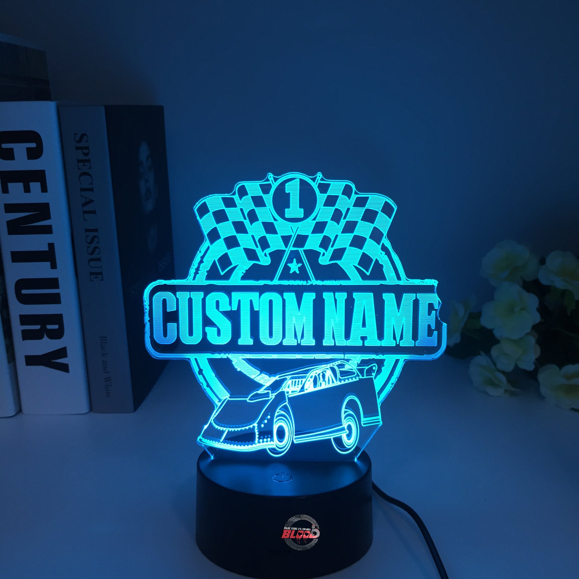 Custom Late Model 3D Led Lamp