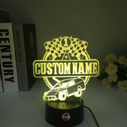 Custom Dirt Modified 3D Led Lamp