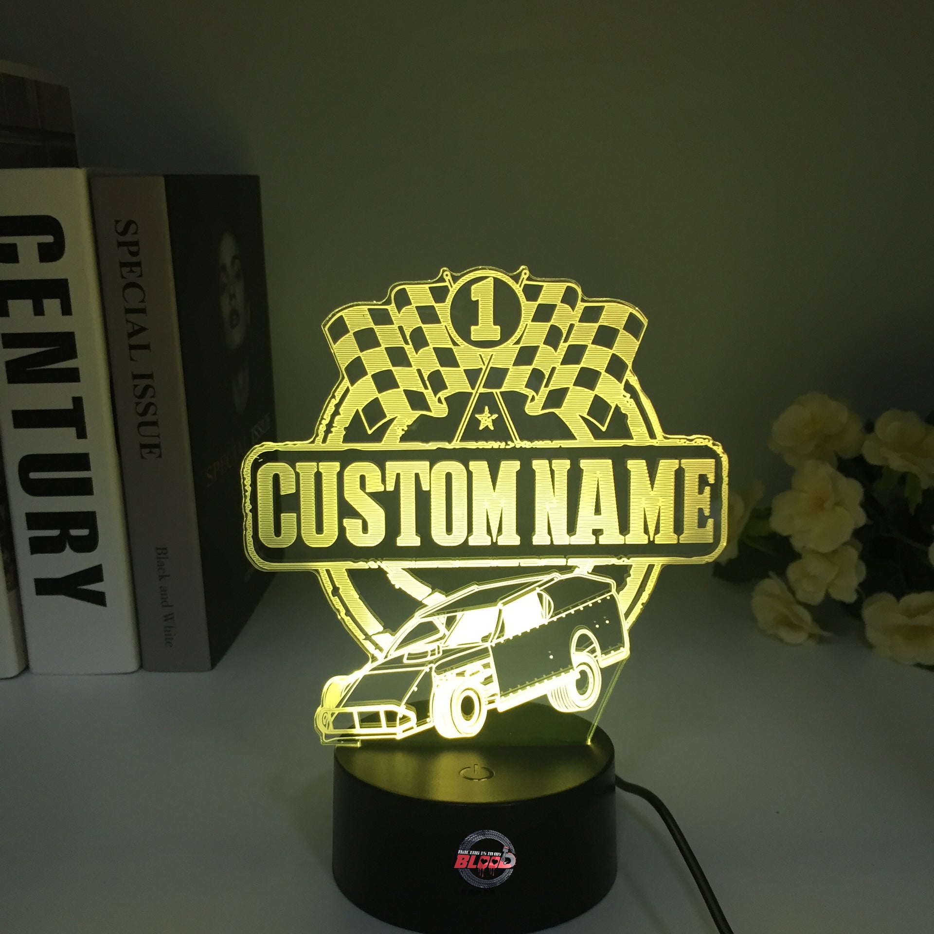 Custom Dirt Modified 3D Led Lamp
