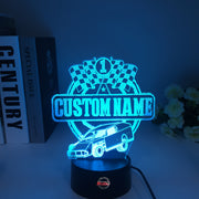 Custom Dirt Modified 3D Led Lamp